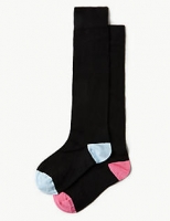 Marks and Spencer  2 Pair Pack Cotton Rich Knee High Socks