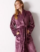 Marks and Spencer  Supersoft Long Sleeve Dressing Gown