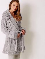 Marks and Spencer  Fleece Tinkerbell Print Dressing Gown