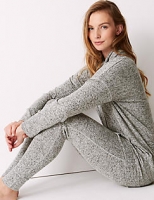 Marks and Spencer  Cosy Knit Cowl Neck Longline Pyjama Top