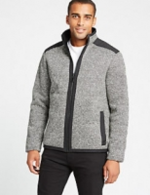 Textured Fleece Jacket
