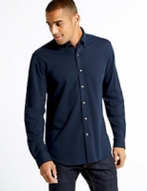 Cotton Rich Slim Fit Shirt 27.00 €