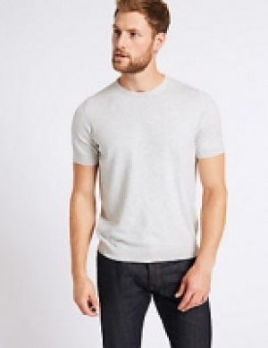 Cotton Rich Short Sleeve Knitted Top 19.50 €