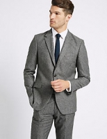 Marks and Spencer  Big & Tall Textured Slim Fit Suit