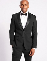 Marks and Spencer  Black Slim Fit Tuxedo Suit