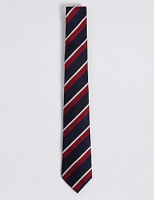 Marks and Spencer  Pure Silk Striped Tie