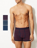 Marks and Spencer  3 Pack Cotton Rich Cool & Fresh Trunks
