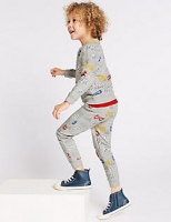 Marks and Spencer  All Over Mask Print Joggers (3 Months - 7 Years)