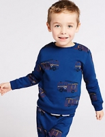 Marks and Spencer  All Over Print Sweatshirt (3 Months - 7 Years)