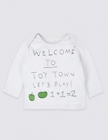 Marks and Spencer  Pure Cotton Toy Town Top