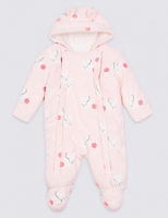 Marks and Spencer  All Over Bunny Print Pramsuit