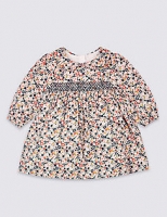 Marks and Spencer  Pure Cotton All Over Floral Print Dress