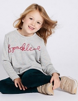 Marks and Spencer  Sparkle Sweatshirt (3 Months - 7 Years)