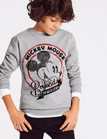 Marks and Spencer  Mickey Mouse Sweatshirt (3-16 Years)
