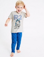 Marks and Spencer  Star Wars Pure Cotton Pyjamas (1-8 Years)