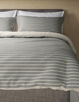 Marks and Spencer  Striped Woven Bedding Set