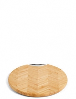Marks and Spencer  Hexagonal Bamboo Round Small Chopping Board
