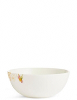 Marks and Spencer  Painterly Floral Cereal Bowl