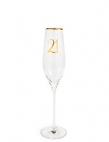 Marks and Spencer  21st Birthday Champagne Flute
