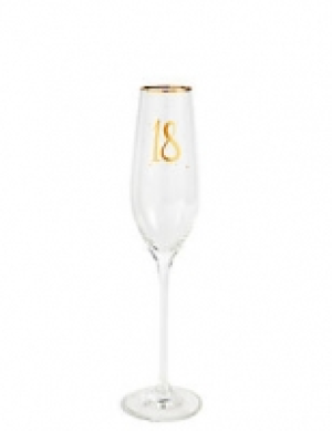 18th Birthday Champagne Flute