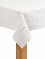 Marks and Spencer  Grid Check Tablecloth