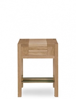 Marks and Spencer  Sonoma Blonde Storage Side Table