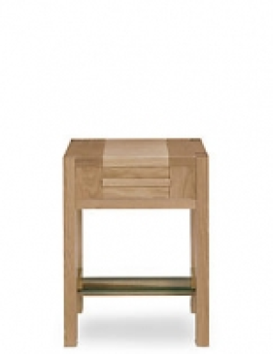 Sonoma Blonde Storage Side Table