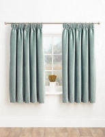 Marks and Spencer  Chenille Pencil Pleat Curtains