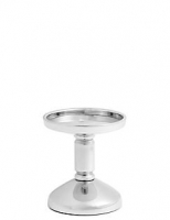 Marks and Spencer  Silver Ava Pillar Candle Holder