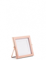 Marks and Spencer  Rose Gold Easel Photo Frame 10 x 10cm (4 x 4inch)