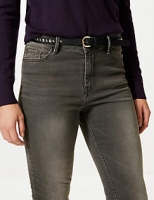 Marks and Spencer  Faux Leather Studded Jeans Hip Belt