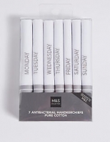 Marks and Spencer  7 Pack Pure Cotton Handkerchiefs with Sanitized Finish®