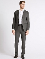 Marks and Spencer  Grey Textured Tailored Fit Jacket