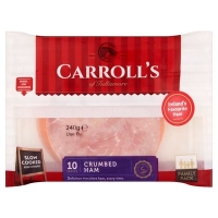 Centra  Carrolls Family Parchment Crumbed Ham 220g