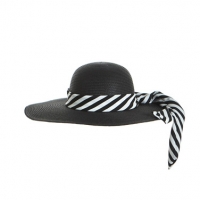 Dunnes Stores  Hat With Stripe Scarf