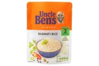 EuroSpar Uncle Bens Express Rice Pouch Range