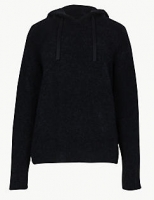 Marks and Spencer  Textured Hooded Jumper