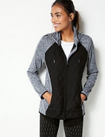 Marks and Spencer  Quick Dry Long Sleeve Quilted Jacket