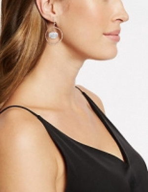 Crystal Wiggle Drop Earrings