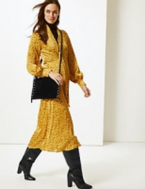 Suede Tassel Cross Body Bag