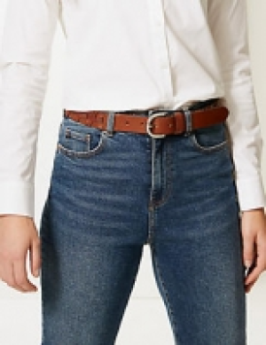 Leather Buckle Hip Belt
