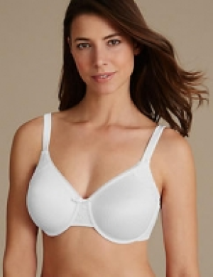 Smoothing Lace Non-Padded Full Cup Bra C-G