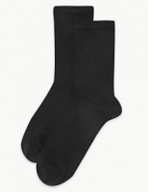 Marks and Spencer  2 Pair Pack Heatgen Ankle High Socks