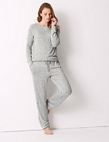 Marks and Spencer  Cosy Knit Long Sleeve Pyjama Set