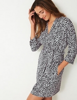 Marks and Spencer  Animal Print Dressing Gown