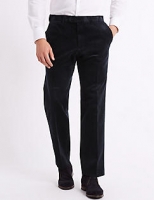 Marks and Spencer  Tailored Fit Cotton Rich Corduroy Trousers