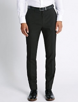Marks and Spencer  Big & Tall Slim Fit Flat Front Trousers
