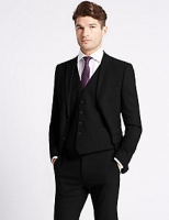 Marks and Spencer  Black 3 Piece Suit