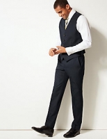 Marks and Spencer  Navy Tailored Fit Waistcoat