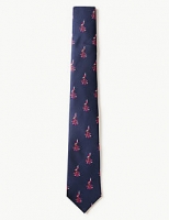 Marks and Spencer  Pure Silk Peacock Tie